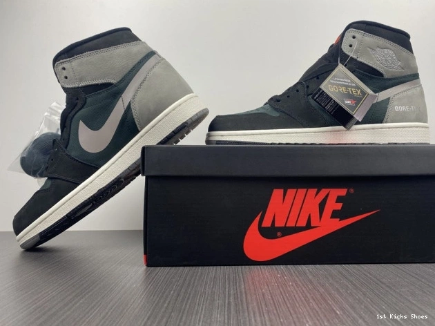 1st Kicks Retro Element 1 High Gore-Tex Particle Black DB2889-001 Grey Jordan 0704